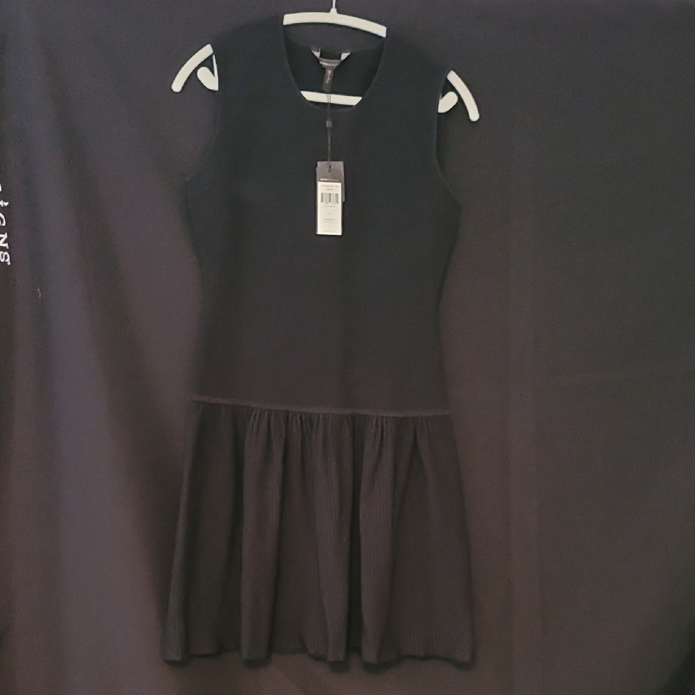 BCBGMaxAzria Elegant Black Sleeveless Mini Dress